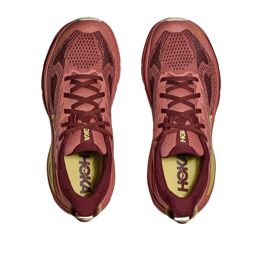 Hoka Challenger 8 Running Shoes Womens Size 6 B Sneakers Blush/Dark Cedar - NEW - Picture 3 of 5